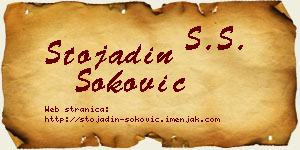 Stojadin Soković vizit kartica